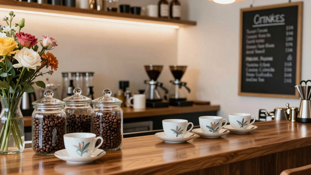 personalized coffee bar experience