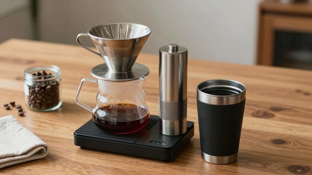 portable versatile coffee brewing