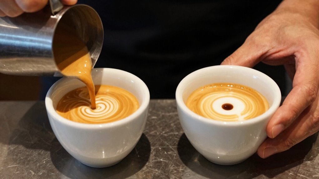 pouring method distinctions explained