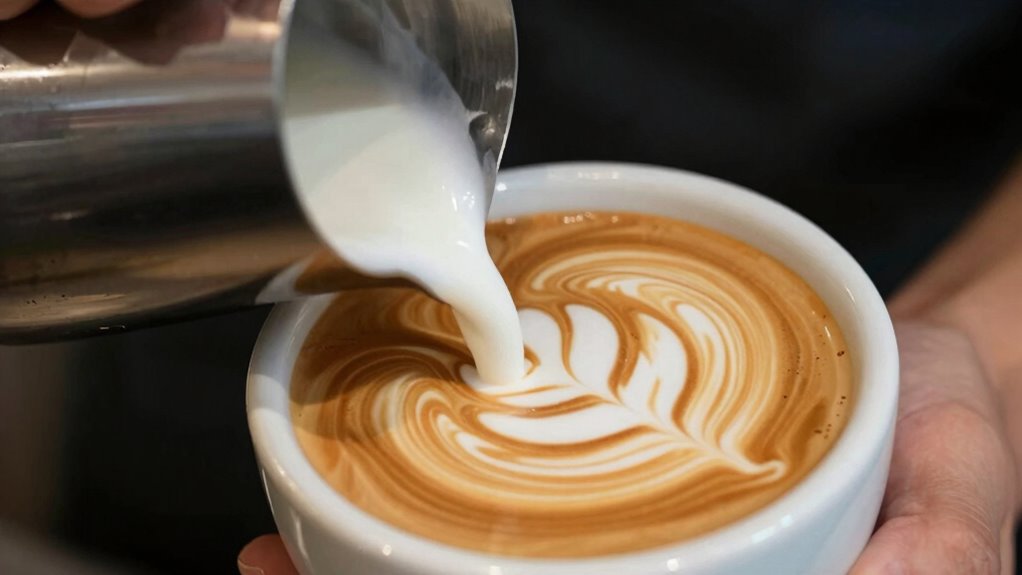 pouring techniques for layered tulips