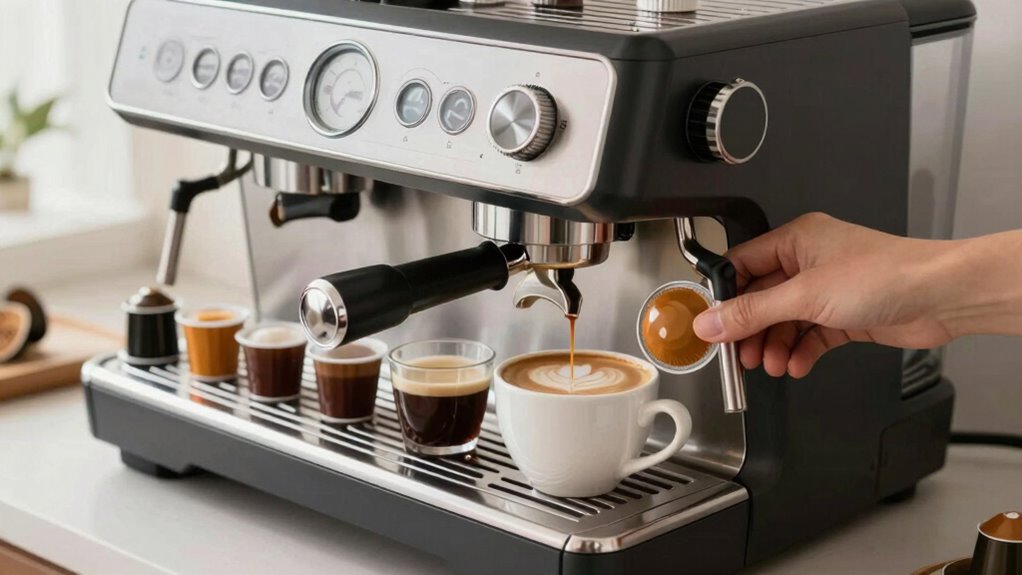 pre measured capsules ensure consistency