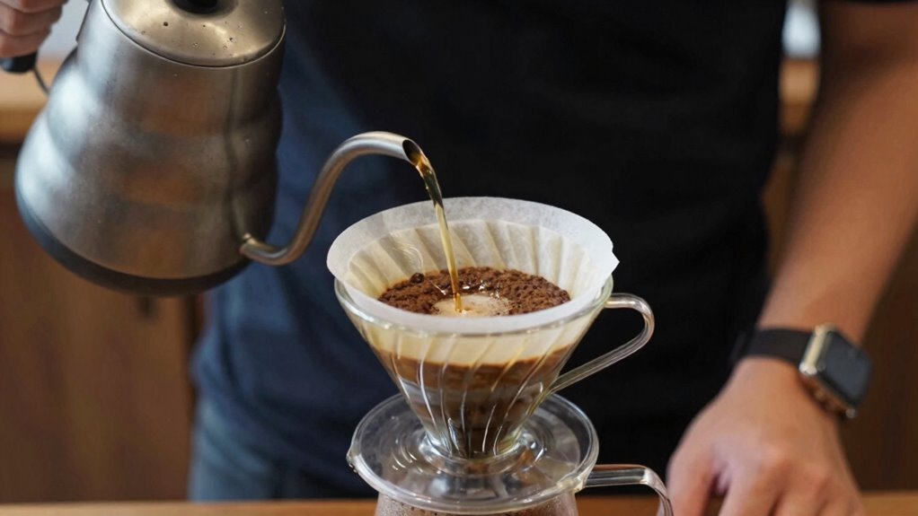 precise pouring enhances flavor