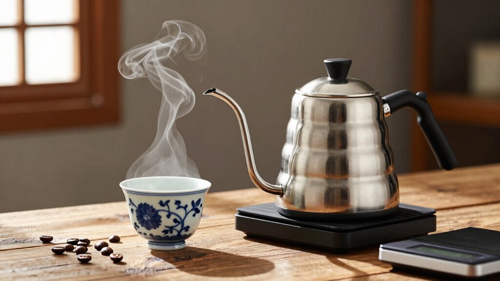 precision brewing with gooseneck