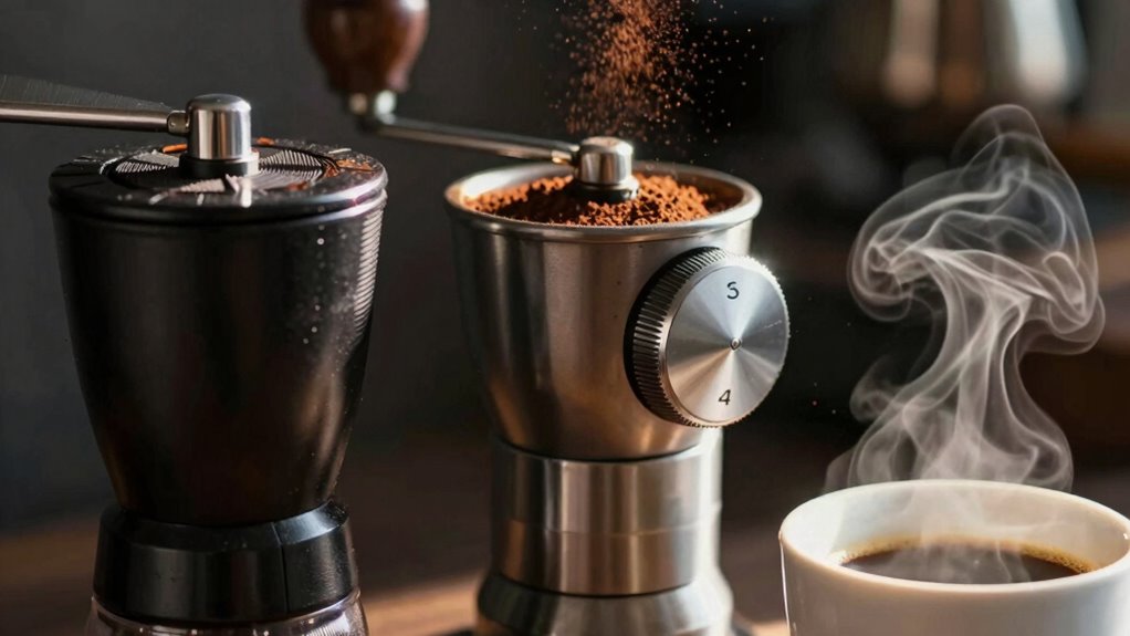precision brewing with stepless grinders