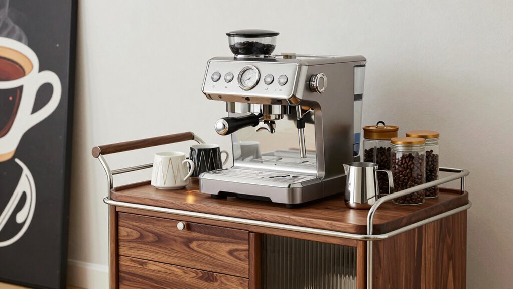 premium coffee cart selection