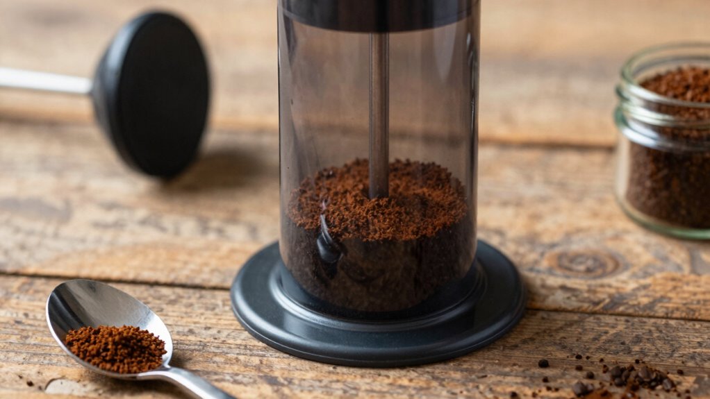 prepare grind rinse measure