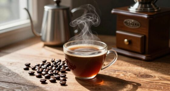 prevent baked coffee flavor
