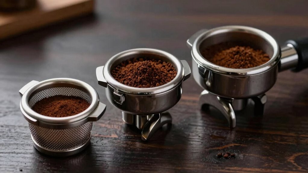 proper espresso basket sizing