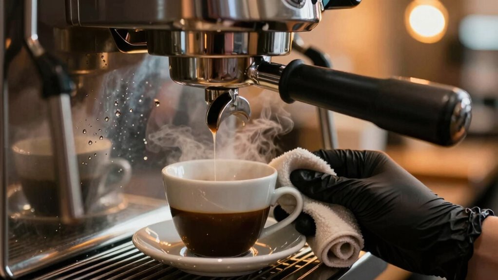proper espresso machine maintenance