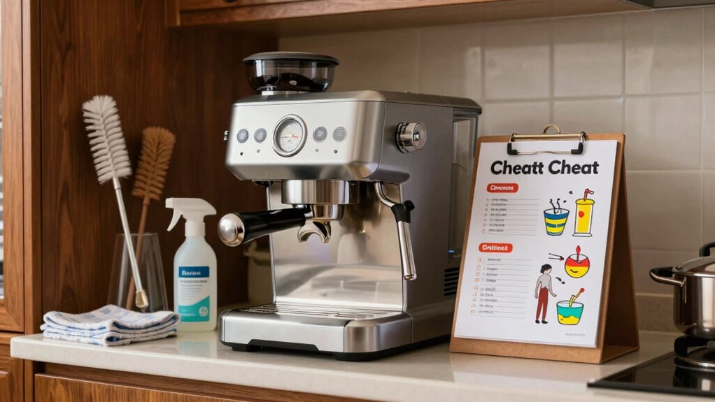 proper espresso machine storage