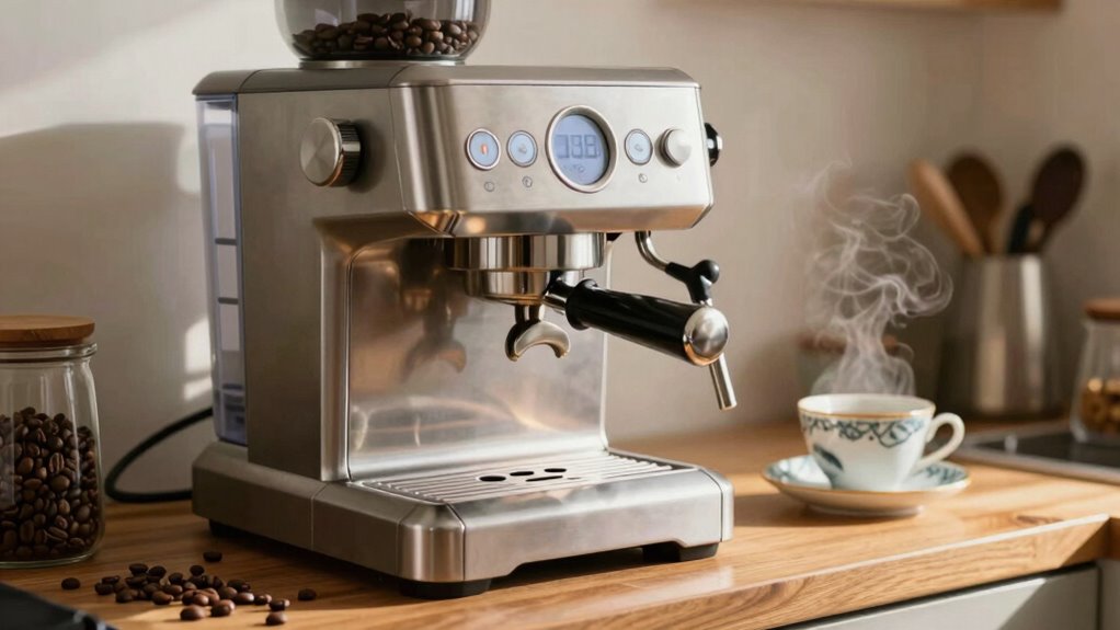 proper espresso machine warm up