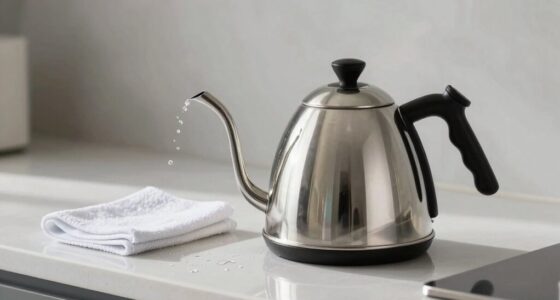 quick hygienic kettle cleaning