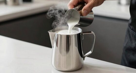 quick milk frothing method