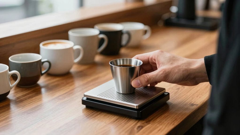 quickly modify coffee servings