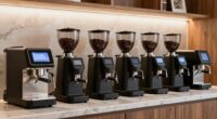 quiet built in grinder espresso