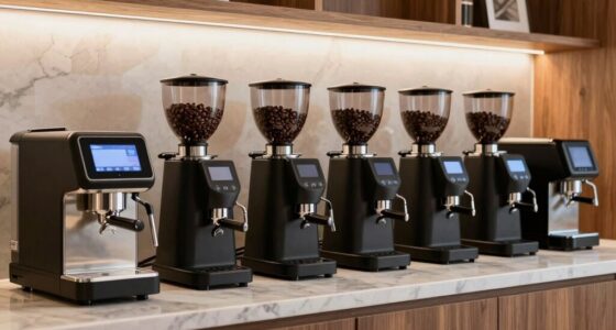 quiet built in grinder espresso