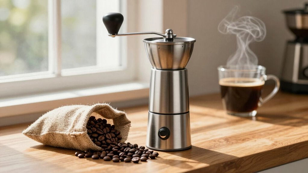 quiet grinder selection criteria