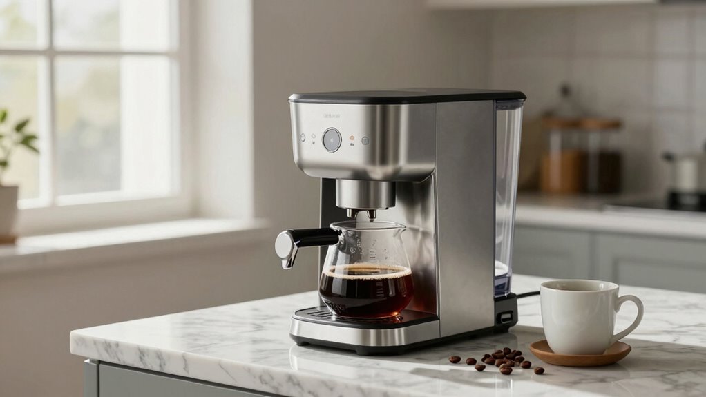 quiet high end coffee maker