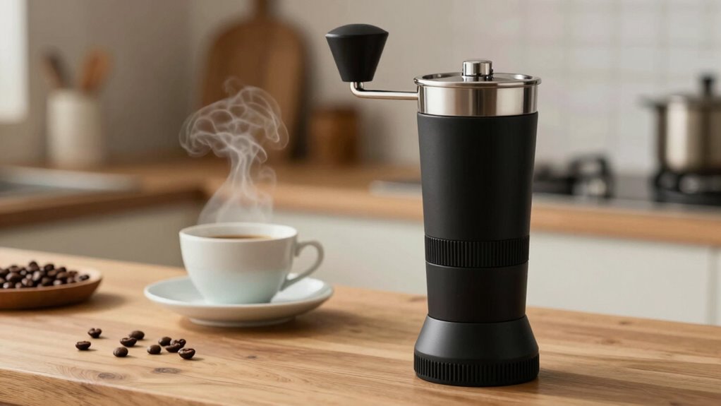 quieter espresso grinding techniques