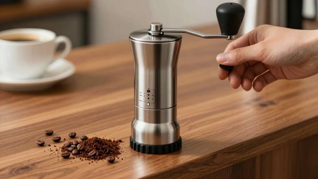 reduce grinder vibration settings