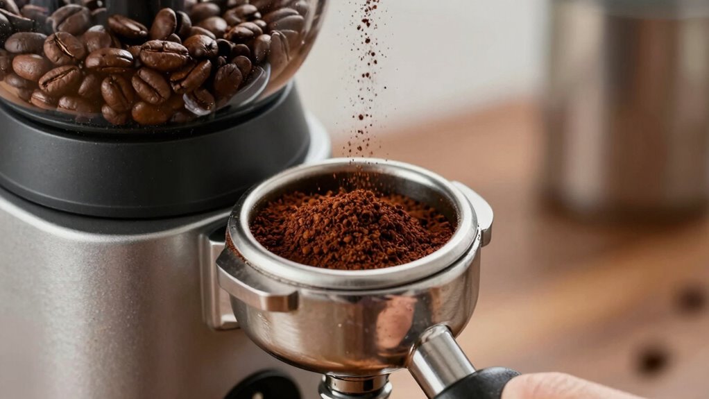 reduce static during grinding