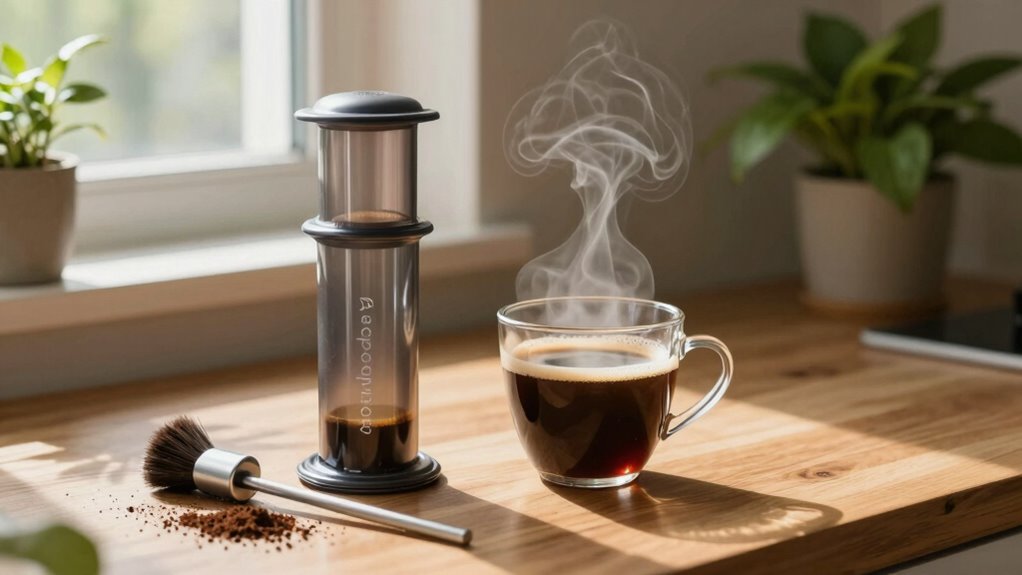 regular aeropress cleaning tips