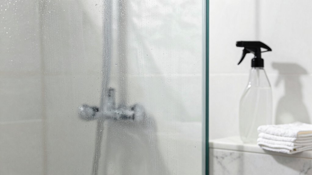 regular cleaning extends shower clarity