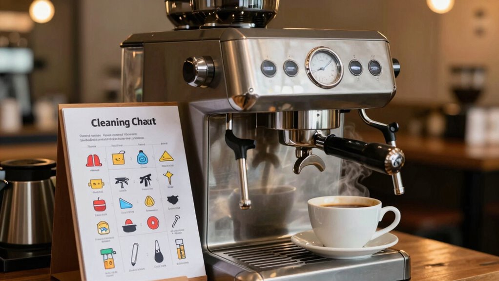 regular espresso machine descaling