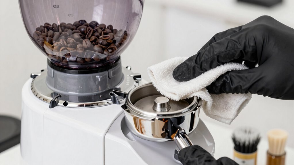 regular grinder maintenance routine