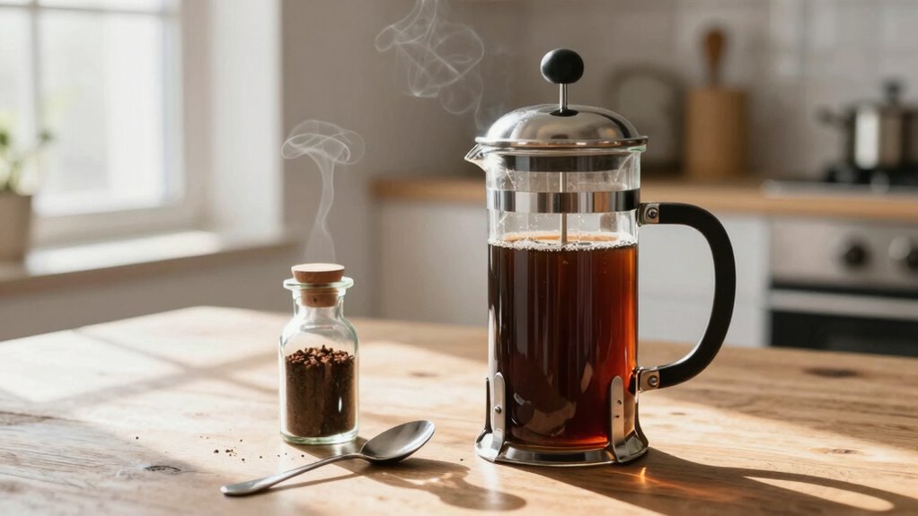 regularly clean your french press