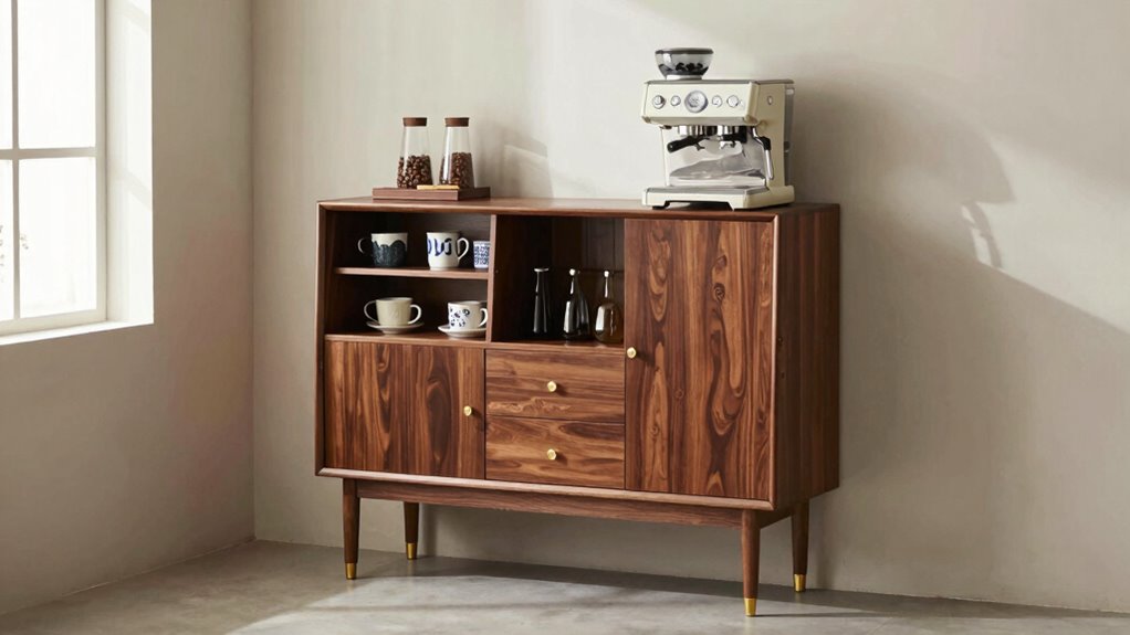 reliable coffee bar cabinet