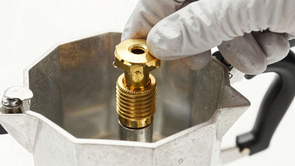 remove cool unscrew clean