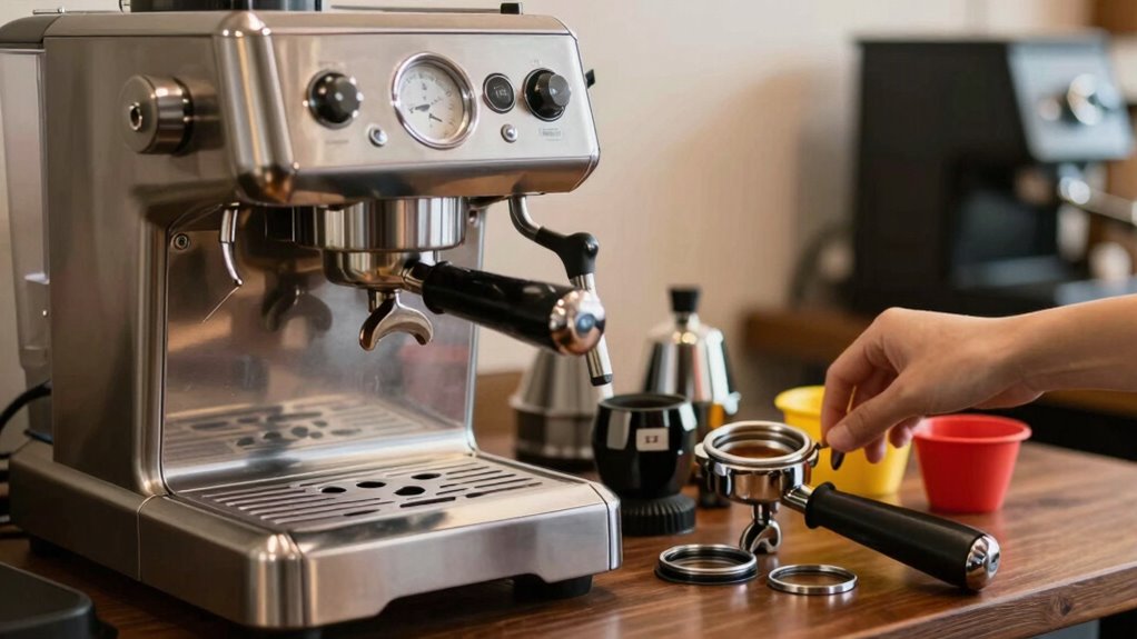 replace espresso machine parts