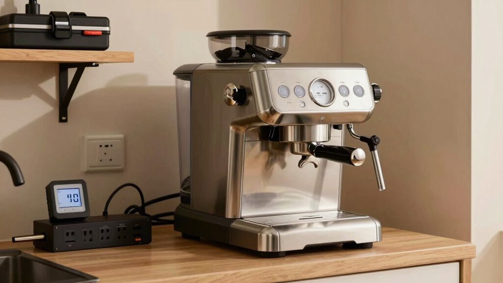 resolve espresso machine power issues