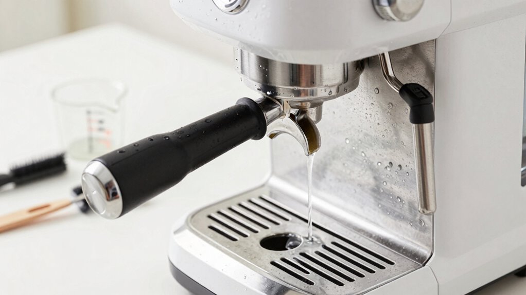 safe coffee machine descaling