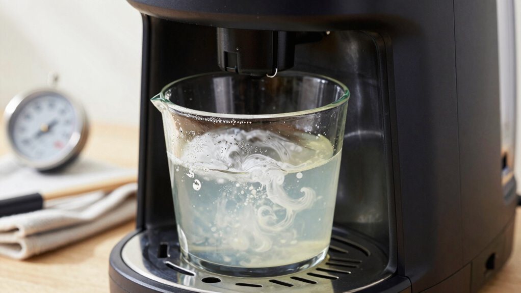 safe coffee maker descaling