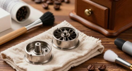 safe grinder cleaning method