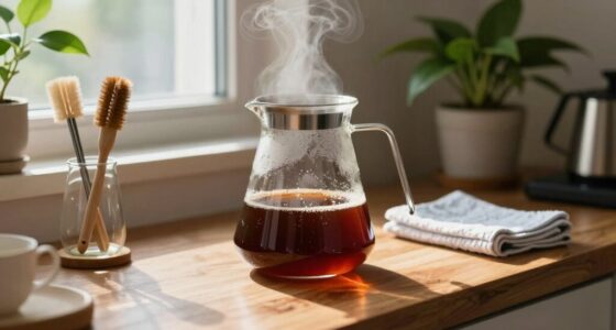 sanitize cold brew equipment