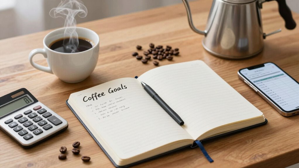 set goals and budget