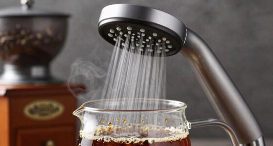 showerhead design impacts coffee