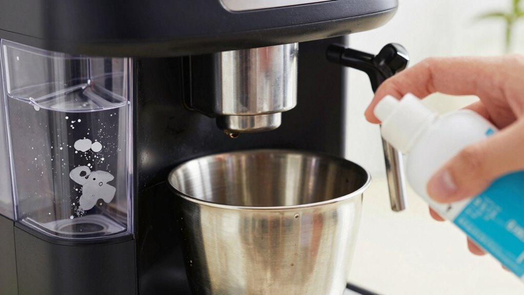 signs of coffee machine buildup