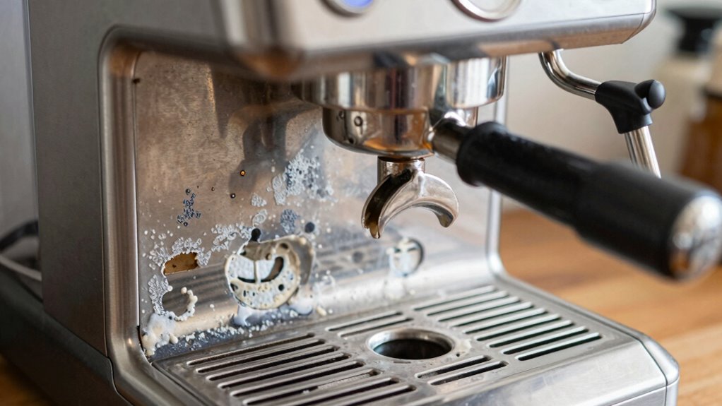 signs of espresso scaling