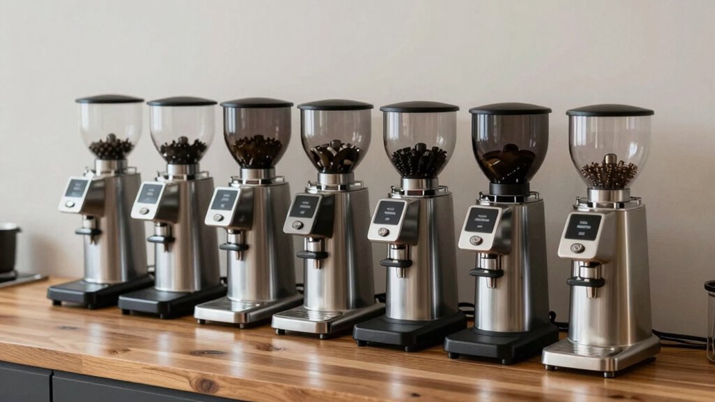 silent flat burr espresso grinders