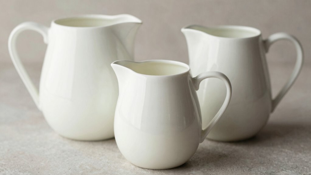 small milk pitchers suitable