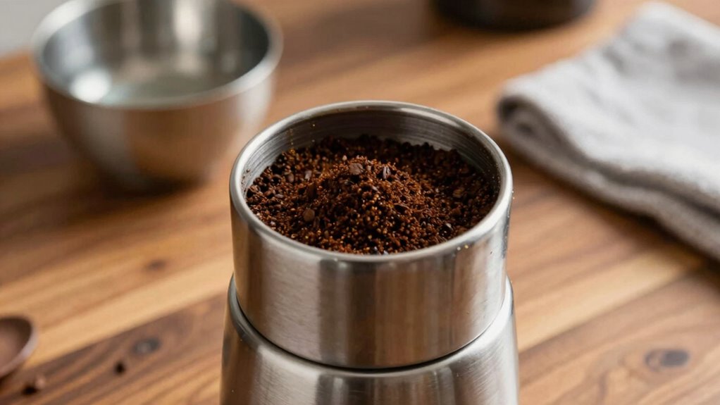 static electricity in grinders