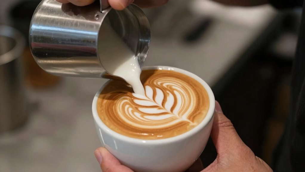 steady pour smooth texture