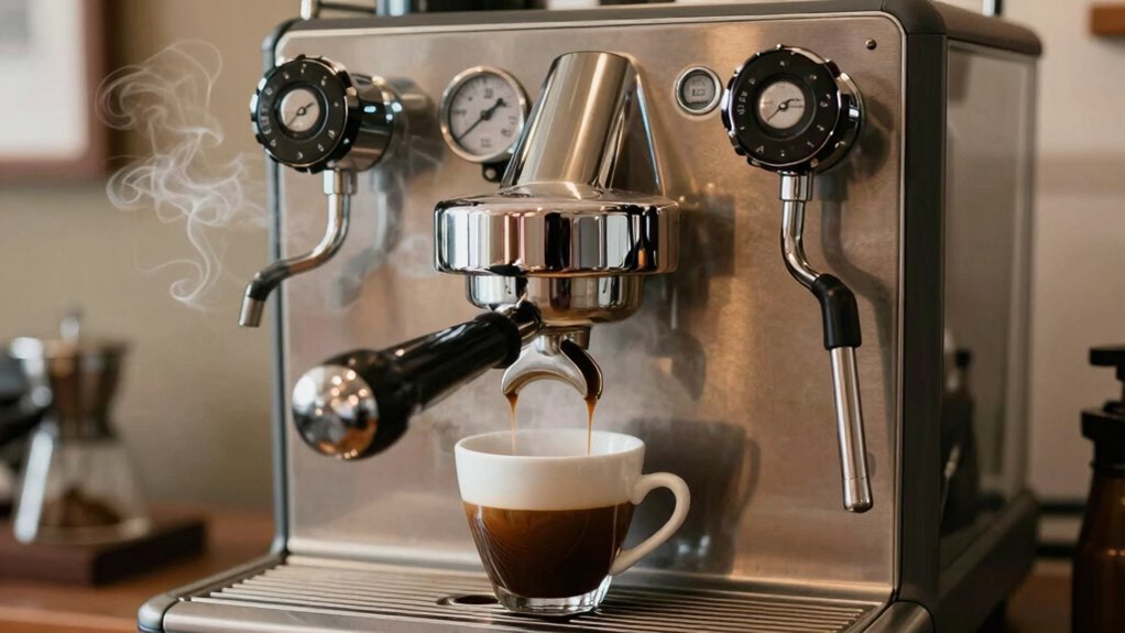 steam frothing for espresso