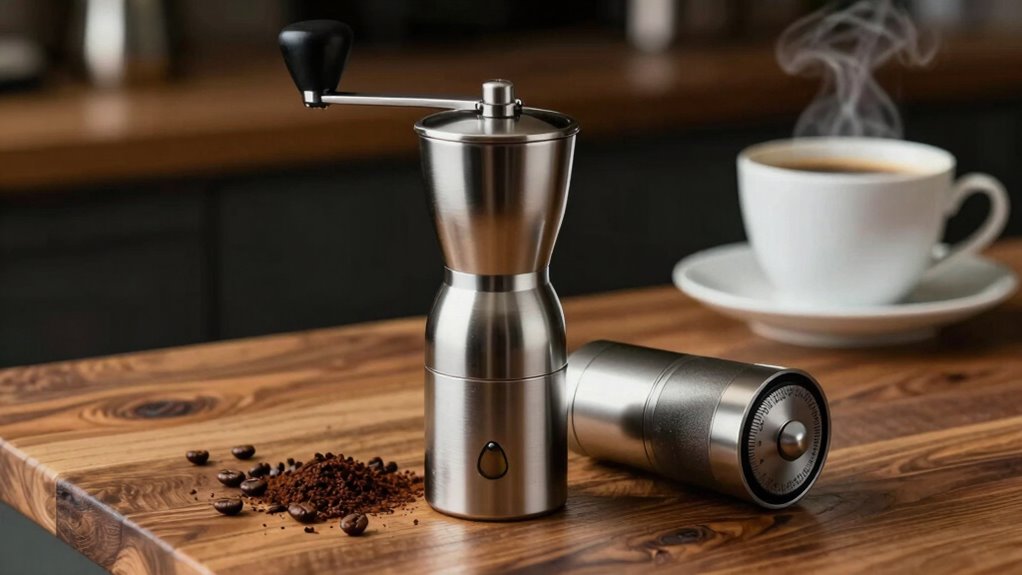 stepped grinders for consistent brewing