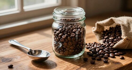 store coffee beans properly