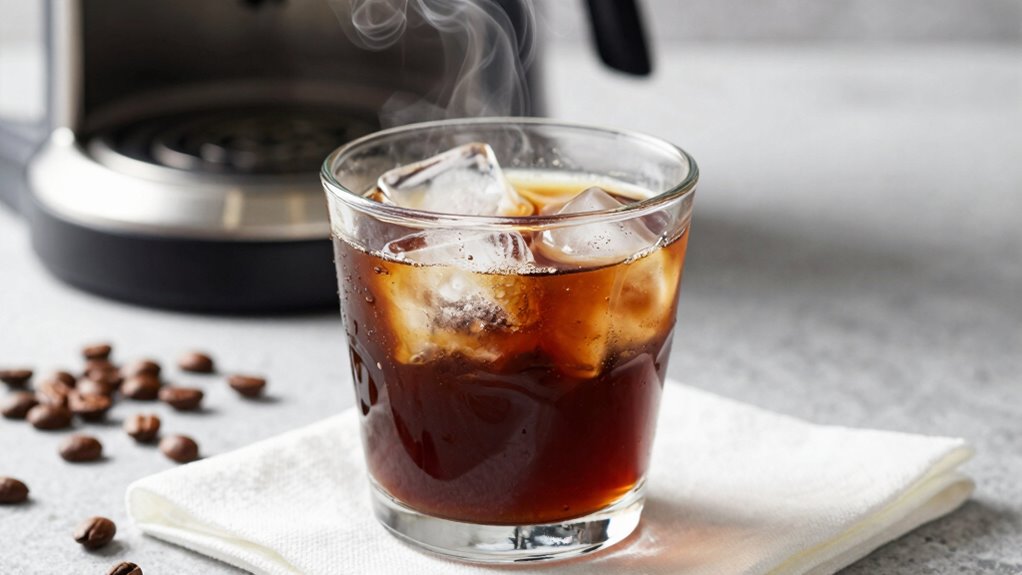 stronger coffee quick freeze